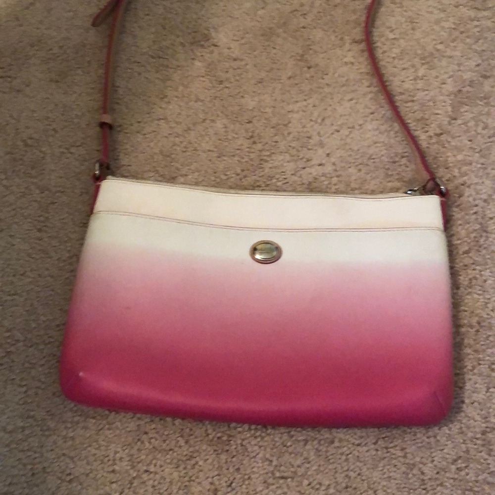 Pink ombre coach crossover